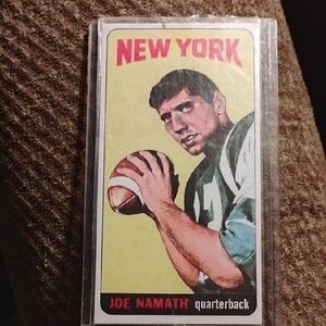 Topps New York Quarterback Card